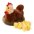 thumbnail image 1 of Toy - Realistic Chicken Soft and Cuddly Stuffed Animal Ideal for Kids Celebrating Birthdays and, 1 of 8
