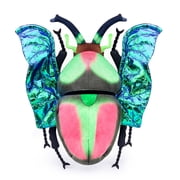 Lifelike Colorful Stag Beetle Stuffed Animal,Colorful Wings,Soft Beetle Plush Toy, Gifts for Kids,Home Decor,Hugging Toy 10
