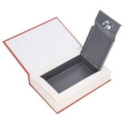 Lifelike Diversion Book Safe - UrbanEden Metal Money Box With Key Lock, Perfect For Storing Jewelry, Cash, And Credit Cards, Secure And Discreet Book Safe