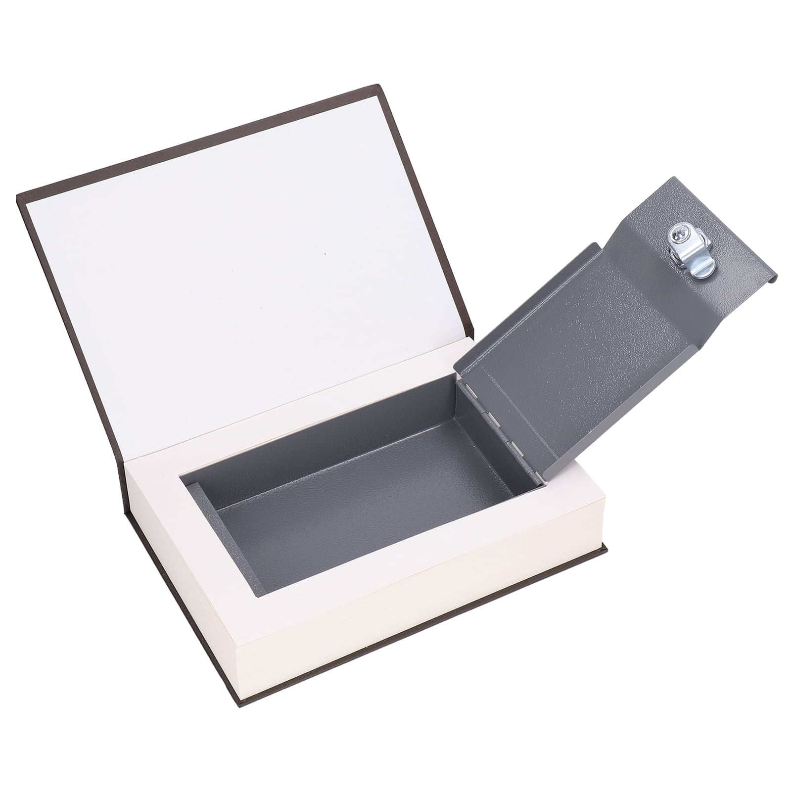 Lifelike Diversion Book Safe - UrbanEden Metal Money Box With Key Lock, Perfect For Storing Jewelry, Cash, And Credit Cards, Secure And Discreet Book Safe