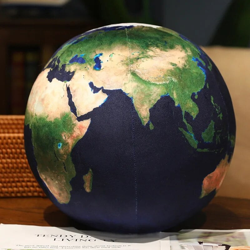 Lifelike Earth Sun Mars Plush Toy Stuffed in the Solar System