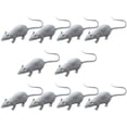 thumbnail image 1 of Lifelike Fake Rat Decoration Props For Halloween Pranks Party Festive Atmosphere Display Scene Setting Ornament Collection Supply , 10pcs, Gray, 1 of 7