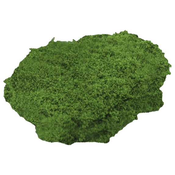Lifelike Faux Moss Flocking, Easy to Shape And Spread, No Maintenance Artificial Green for Model Making, Fairy Garden, Wall Art Decor, 1X Simulated Moss Artificial Miniature Landscape Ornament