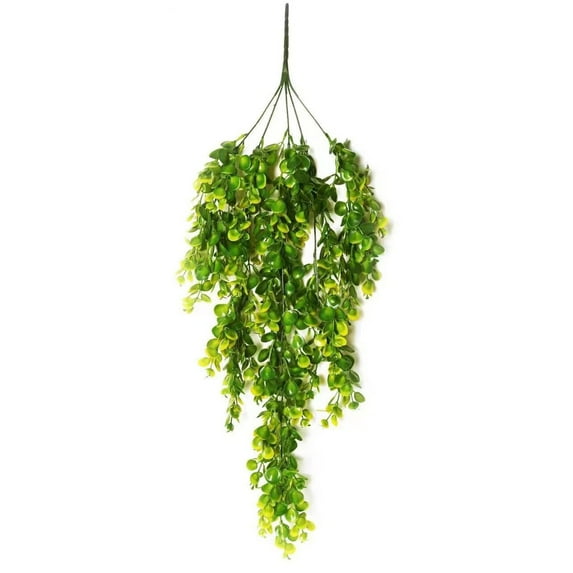 Lifelike Faux Wall Plant for Home Decor - Durable Realistic Artificial Greenery for Indoor Wall Decor, Office, Festivals & Halloween Party Decoration