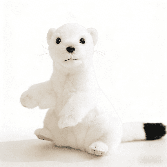 Lifelike Ferret Plush Toy Soft Stuffed Peluche Cartoon Animal Ferret Dolls Home Decor Toys Gift