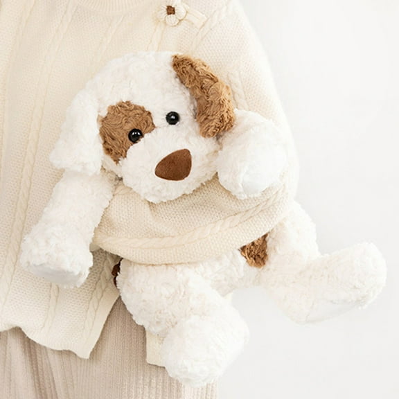 Lifelike Floppy Dog Toy Realistic Stuffed Animal Puppy Soft Huggable Doll For Kids And Pet Companion