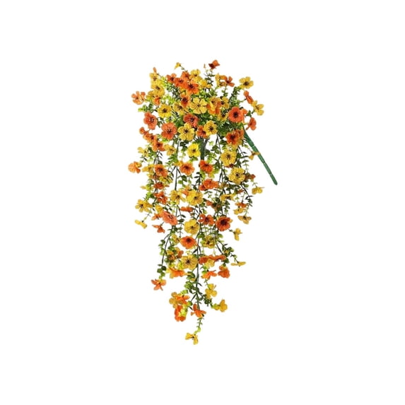 Lifelike Floral Decor, Faux Flower Wall Hanging, Versatile for Outdoor Gardens and Photography Backdrops, Ideal for Event Styling and Home Decoration