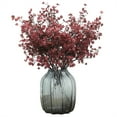 thumbnail image 1 of Lifelike Flowers For Decoration,1Pc Artificial Flowers - Faux Gypsophila Cherry Blossom Stems,Lifelike Design For Home Decor,Wedding Centerpieces,Table Arrangements & Living Room Decoration(Red3), 1 of 9