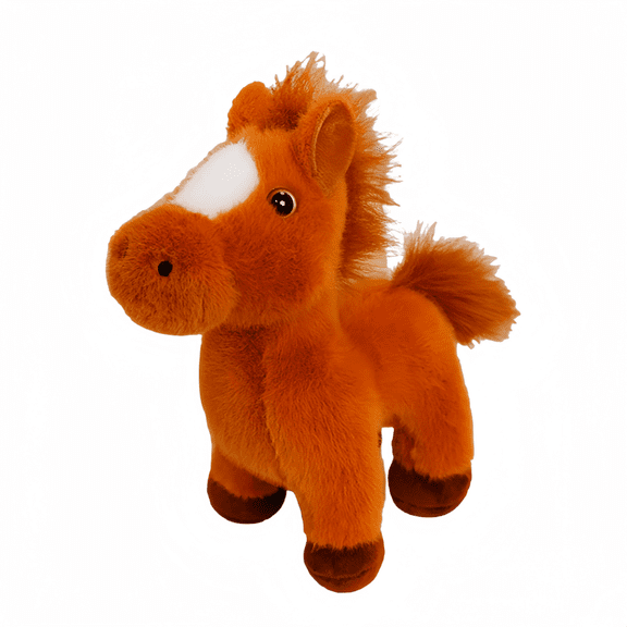 Lifelike Horse Stuffed Animal Plush Toys Super Realistic Pony Plush Toys Classic Birthday Gifts