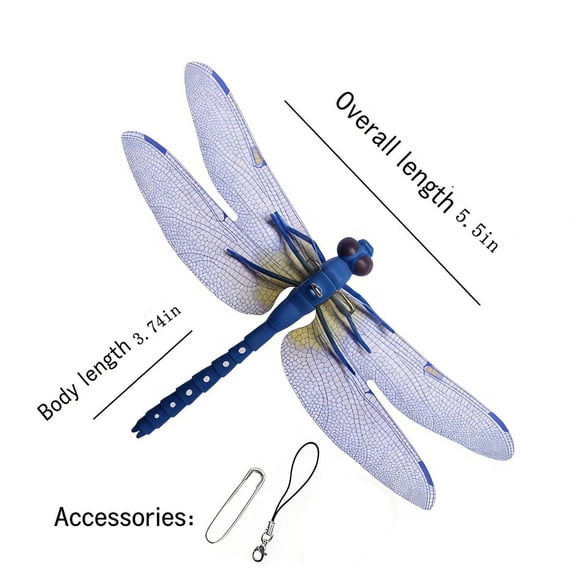 Lifelike Mosquito Repellent Model Hanging Ornament for Outdoor Garden Patio Decor, Insect Deterrent