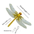 thumbnail image 1 of Lifelike Mosquito Repellent Model Hanging Ornament for Outdoor Garden Patio Decor, Insect Deterrent, 1 of 5