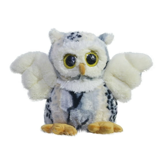 Lifelike Owl Toy Realistic Stuffed Animal Soft Cuddly Companion for Play and Decoration