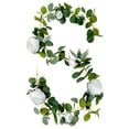 thumbnail image 1 of Lifelike Peony Peony Rose Artificial Garland Realistic Greenery Vine With Mixed Plant Wreath For Home Wall Wedding Decor & Bendable Indoor Outdoor Hanging Decoration, 1 of 6