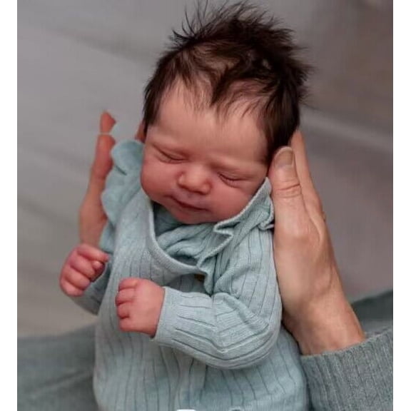 Lifelike Reborn Baby Dolls - 18" Realistic Baby Doll Poseable Real Life Baby Dolls with Cloth Body and Accessories Baby Dolls for Kids 3+