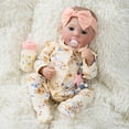 thumbnail image 1 of Lifelike Reborn Baby Dolls Girl 17" Blue Eyes Looks Like Real Doll for Kids Christmas Gift, 1 of 5