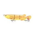 thumbnail image 1 of Lifelike Slow Sinking Fishing Lure Realistic Trout Shad Tackle, Slow Sinking Glide Bait with Tail Movement for Freshwater Saltwater Fishing, 1PC, 1 of 4