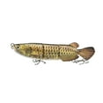 thumbnail image 1 of Lifelike Slow Sinking Fishing Lure Realistic Trout Shad Tackle, Slow Sinking Glide Bait with Tail Movement for Freshwater Saltwater Fishing, 1PC, 1 of 4