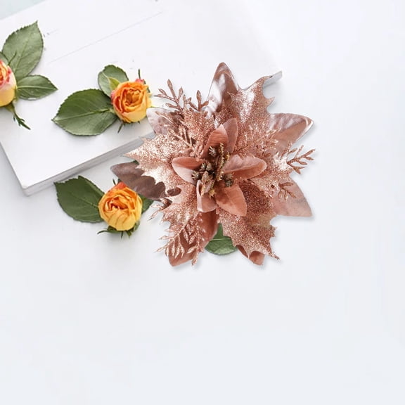 Lifelike Spray With Velvety Soft Flocked Frosting And Green Leaves For Long Lasting Christmas Décor Centerpieces And Festive Holiday