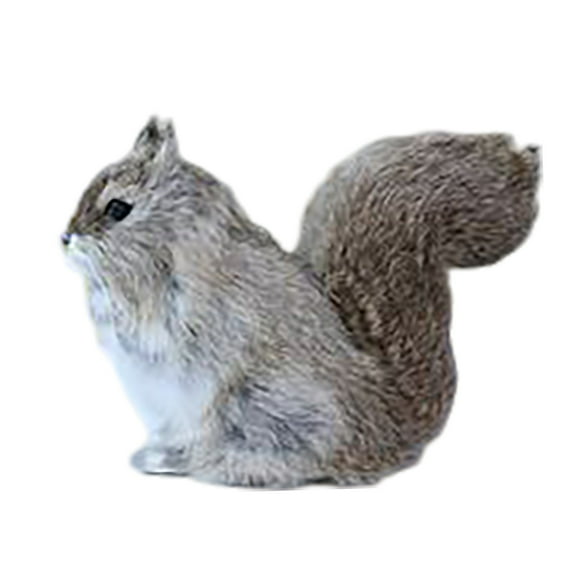 Lifelike Squirrel Garden Statue - Weather-Resistant, Polyester Material, for Home, Patio & Garden Decoration