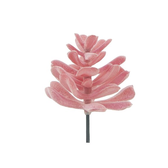 Lifelike Succulent For Home And Faux Succulents In Modern Arrangements Creative Easter Wreath Home Party Decoration Pink 9cm
