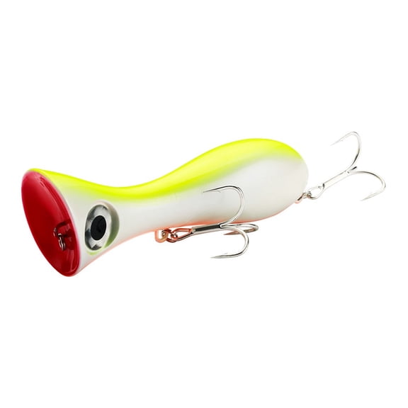Lifelike Swimming Action Popper Tuna Lure Perfect Addition to Your Tackle Box