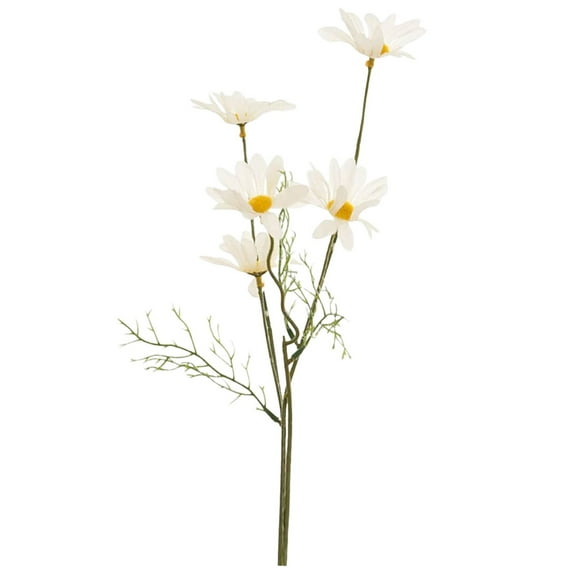 Lifelike White Artificial Flower Arrangement - Realistic Faux Flowers for Home Decor, Wedding Photography Props, Sturdy Synthetic Material, Fall Flowers Artificial for Decoration Harlik