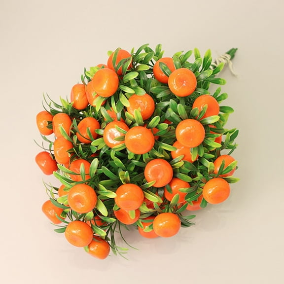 Lifelike and vibrant artificial fruit cutting for home and office decor Oranges Smile Home