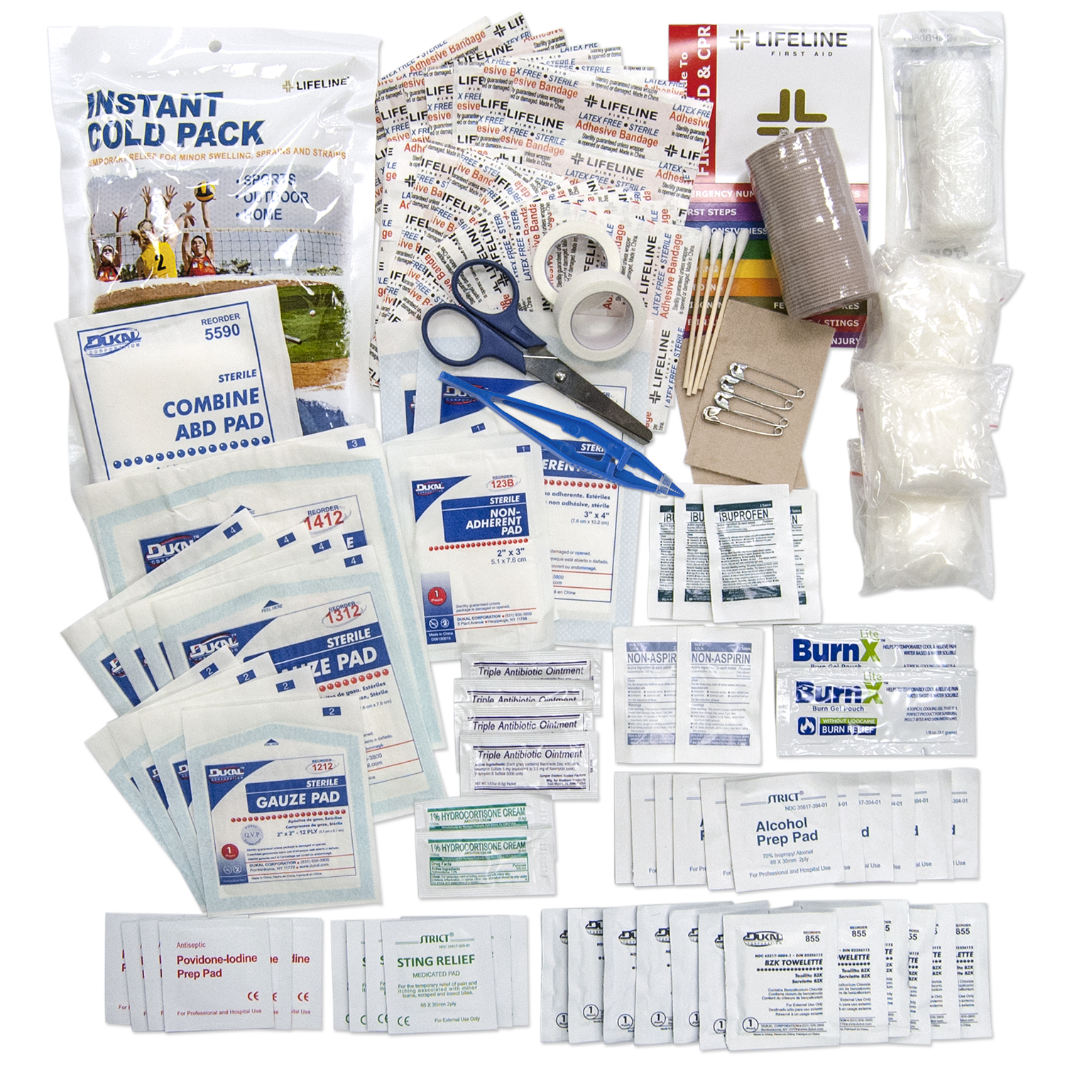 Lifeline Base Camp First Aid Kit 171 Pieces - image 1 of 3