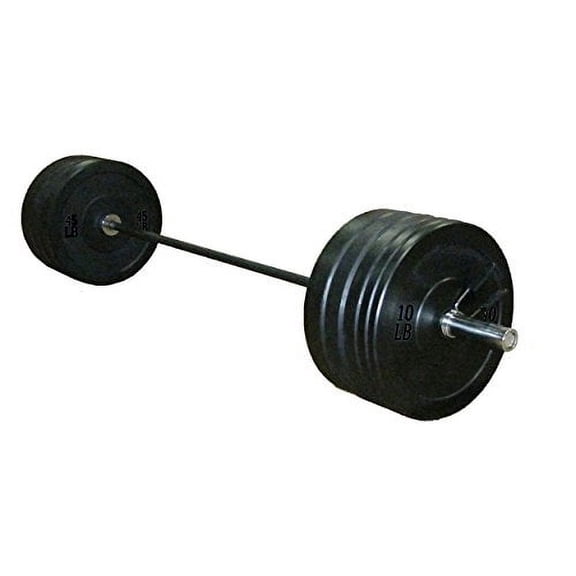Lifeline Fitness 205 Lb. Rubber Bumper Plate Set