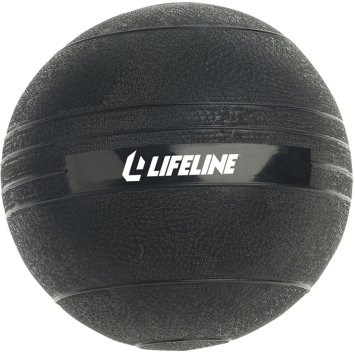 Lifeline Fitness 8lb Slam Ball -Rubberized, Non-Bounce Weighted Ball with Easy-to-Grip Surface