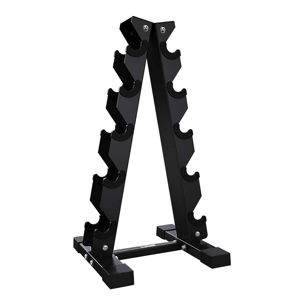 Lifeline Fitness A-Frame Dumbbell Rack – Durable Compact Dumbbell Storage - Max 210lbs