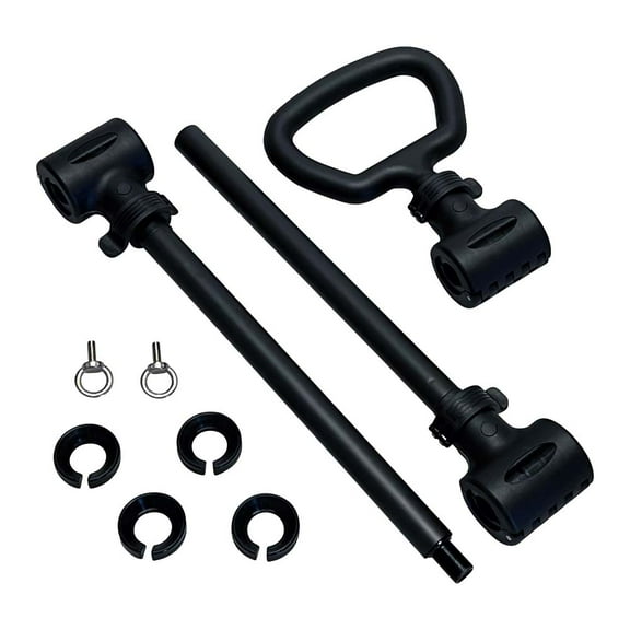 Lifeline Fitness Dumbbell Converter Set  Transform Dumbbells into Barbell & Kettlebell