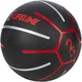 thumbnail image 1 of Lifeline Fitness Exercise Training Medicine Ball - 2 lb. - Black/Red, 1 of 5