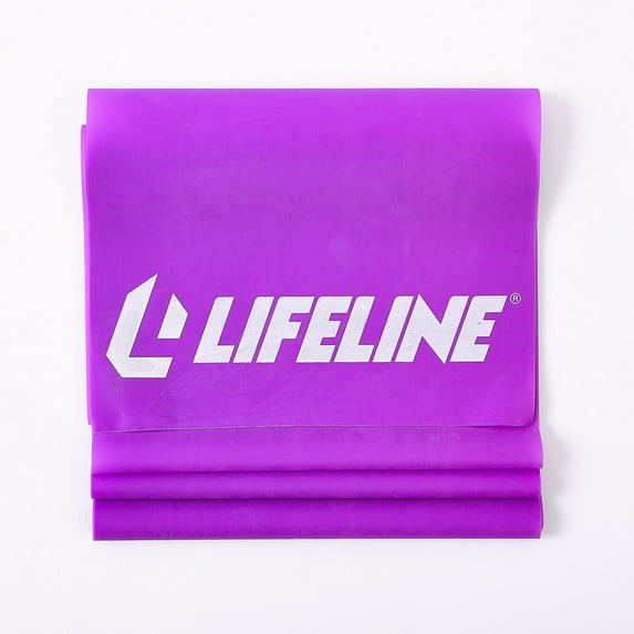 Lifeline Fitness Flat Resistance Band for Increased Muscle Strength, Balance and Range of Motion - Level 1