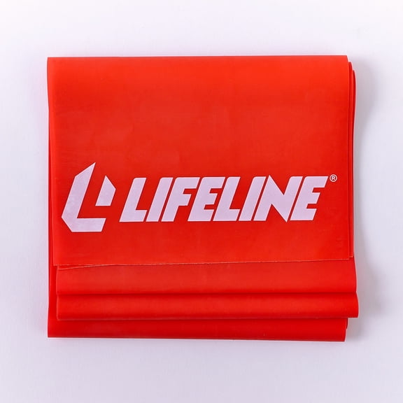 Lifeline Fitness Flat Resistance Band for Increased Muscle Strength, Balance and Range of Motion - Level 3