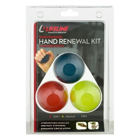 Lifeline Fitness Hand Renewal Kit, 1 Ea