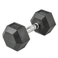 thumbnail image 1 of Lifeline Fitness Premium Rubber Hex Dumbbell, Single, 35 lbs, 1 of 6