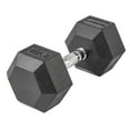 thumbnail image 1 of Lifeline Fitness Premium Rubber Hex Dumbbell, Single, 40 lbs, 1 of 6