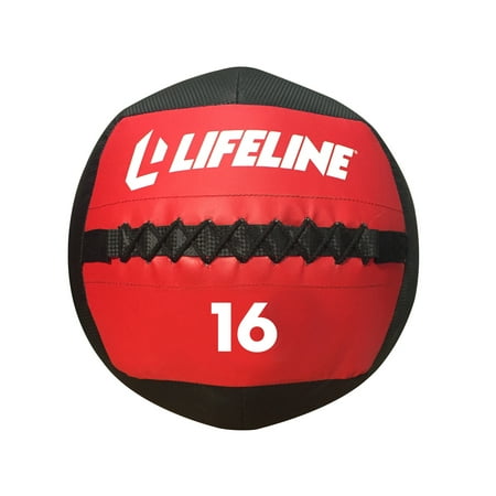 Lifeline Fitness Wall Ball for Improved Balance, Coordination and Stability - 16lbs.