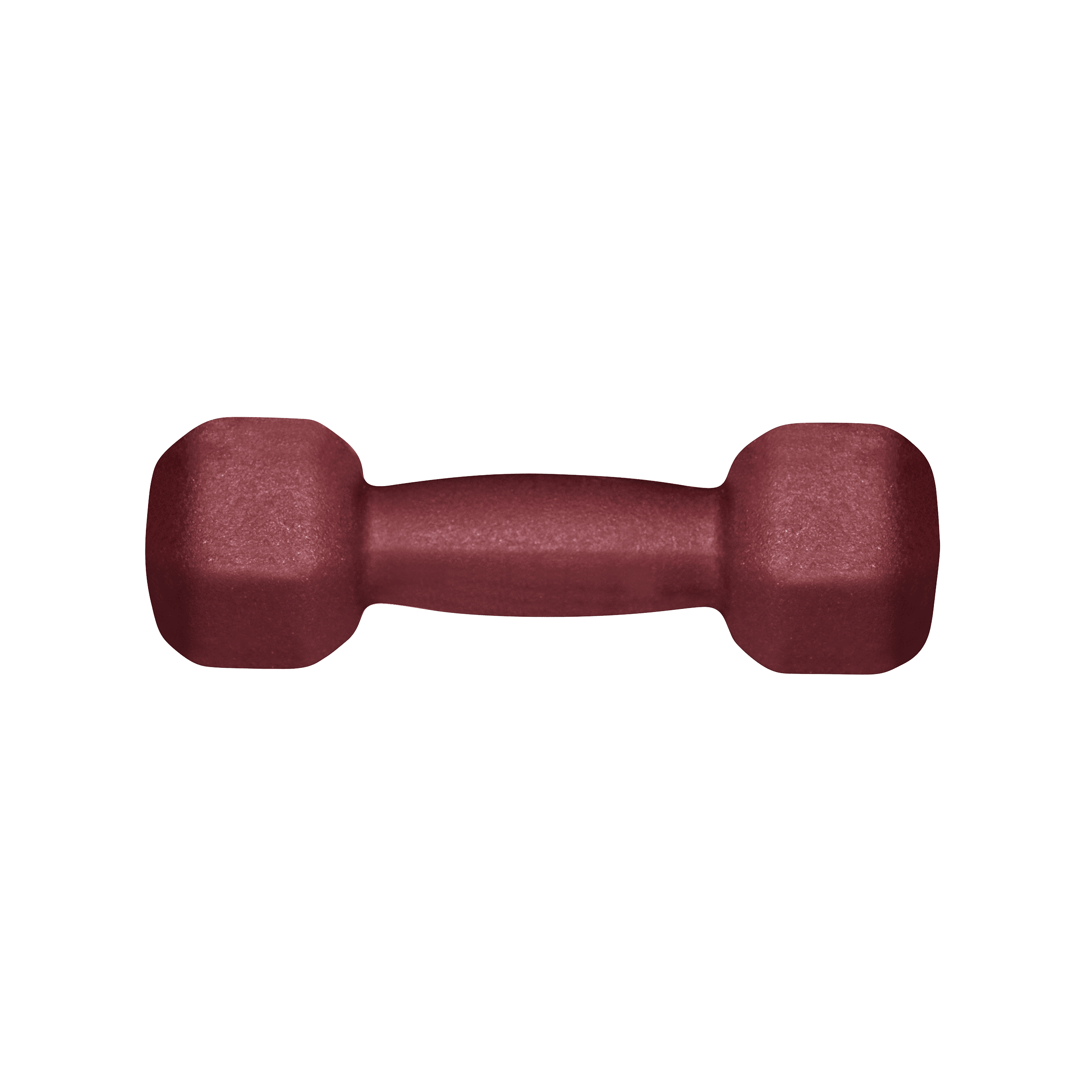 Lifeline Fitness 4lb Non-Slip Grip Hex Neoprene Dumbbell