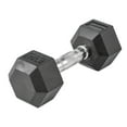 thumbnail image 1 of Lifeline Premium Rubber Hex Dumbbell, Single, 15 lbs, 1 of 6