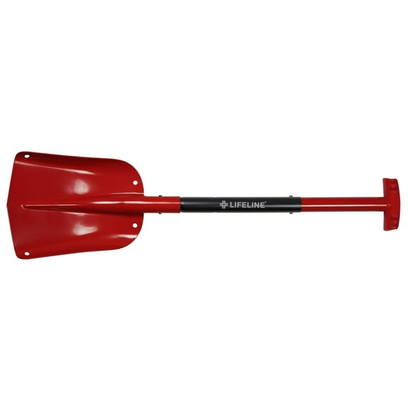 Lifeline Utility Shovel Red