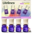 thumbnail image 1 of Lifelines In-Bloom Essential Oil Blend Discovery Set, Long-Lasting Scented Fragrance for Aromatherapy Diffusers, 4 Pack, 1 of 6