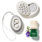 Lifelines Scent-Infused Grounding Stones, with Essential Oil Blend & Diffusion Stones for Sensory Immersion, Walk in the Woods CalmScent, 2 Pack