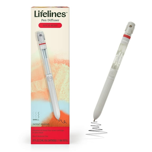 Lifelines Spice Rush Essential Oil Blends Pen Diffuser 0.07 oz. (11-2505)