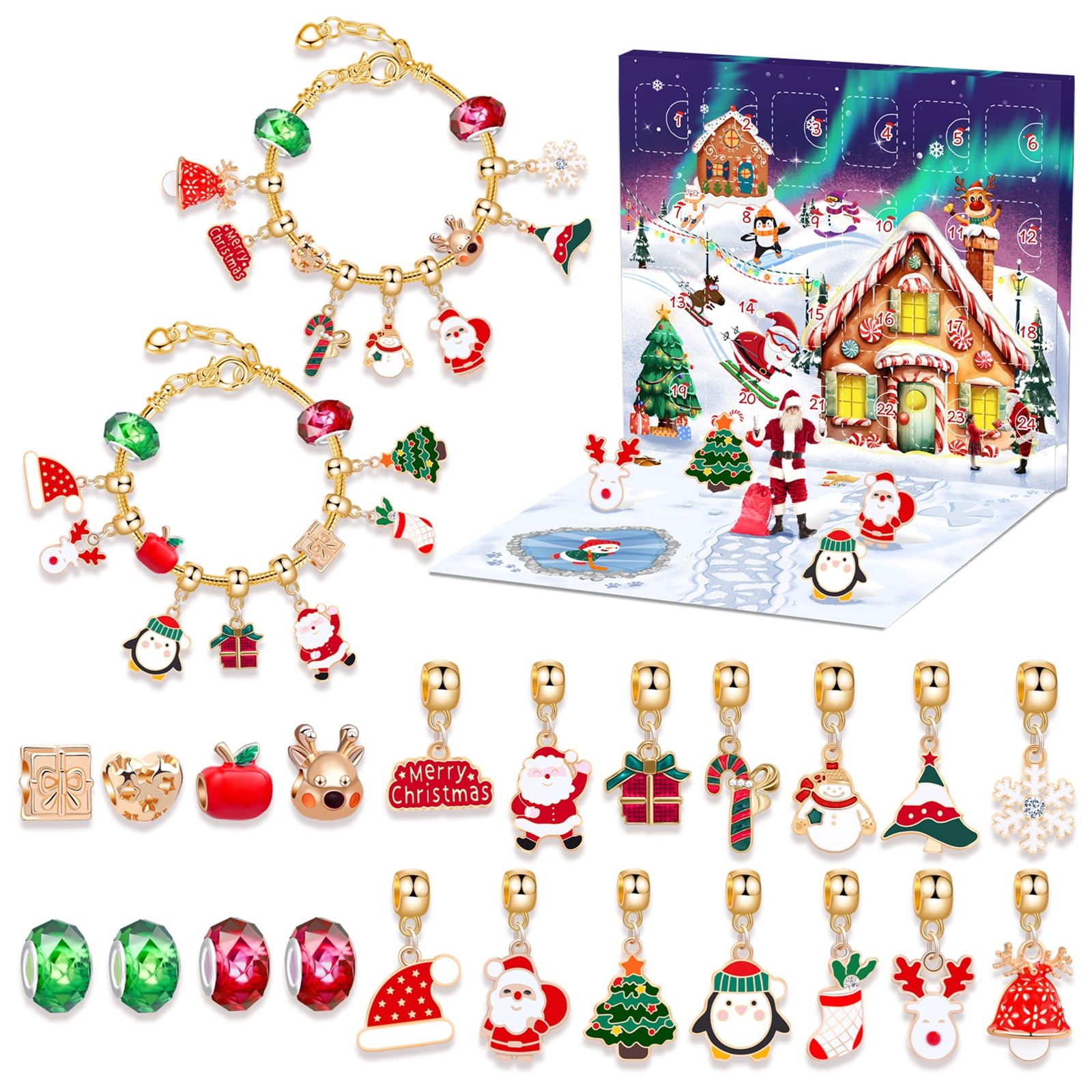 Advent Calendar 2024 Christmas Gifts for Women, 24 pcs Xmas