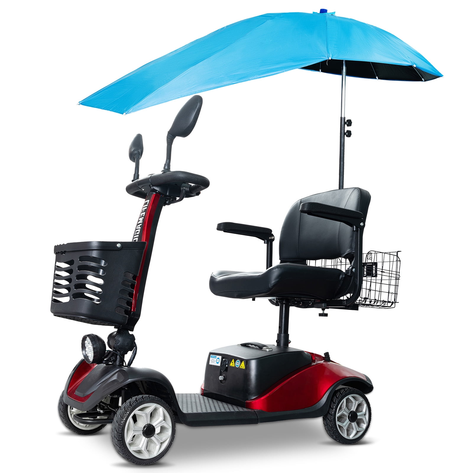 Lifemagic 4 Wheel Mobility Scooters for Adults 400 lbs Foldable,Motorized Scooter for Seniors