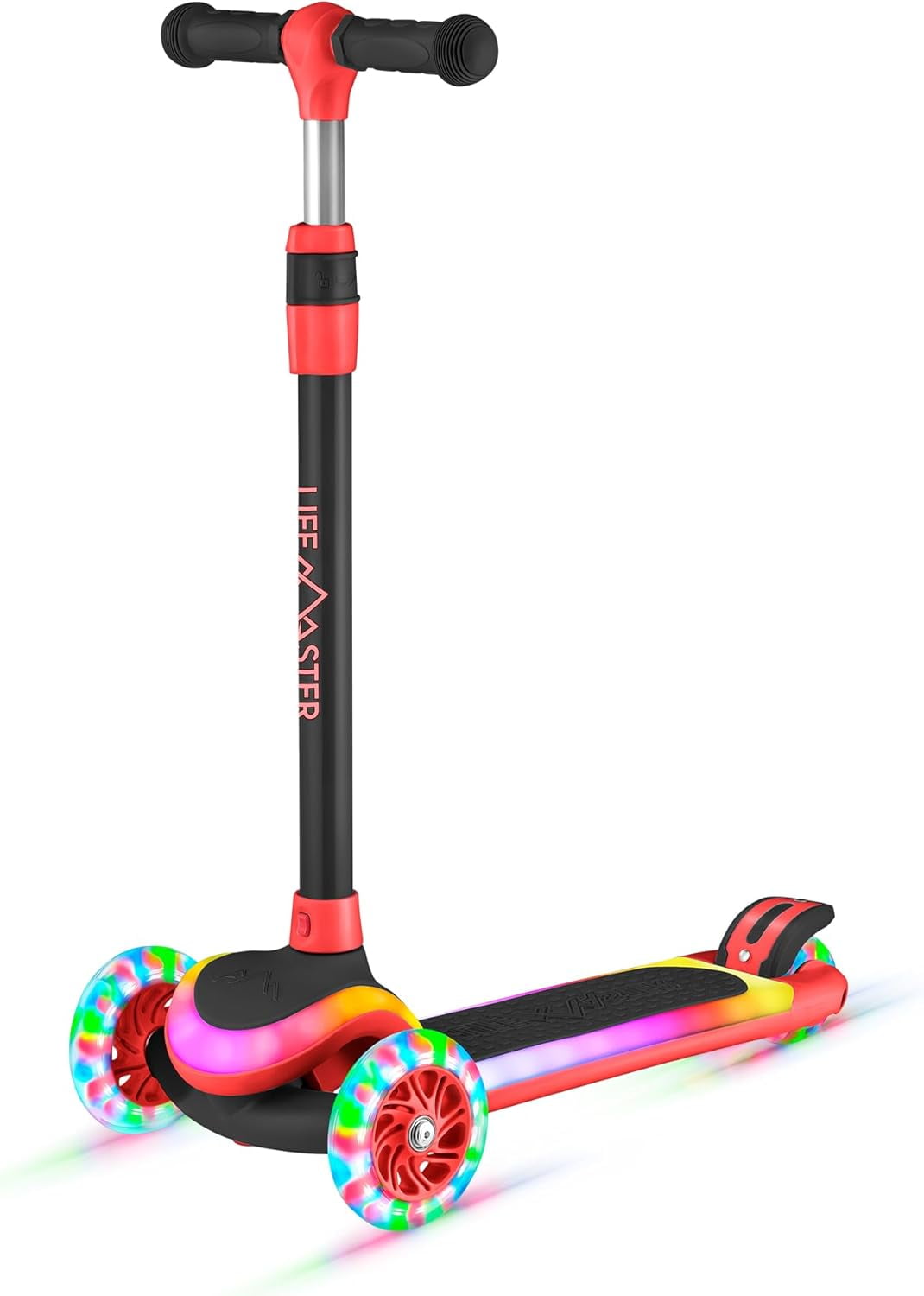Porteur enfant scooter avec roues silencieuses - rose - Jardin d'enfants