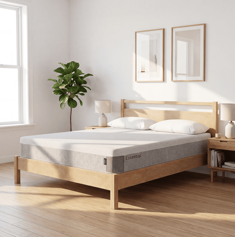 LIFEMENT Essential 6 Inch Full Memory Foam Mattress in a Box, Medium Firm | Graphite Infused Cooling, Fiberglass Free, CertiPUR-US Certified
