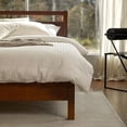 thumbnail image 1 of LIFEMENT Queen Signature Wood Platform Bed Frame with Cherry Headboard, Noise-Free, Under Bed Storage, No Box Spring Needed, Easy Assembly – Cama de Madera con Cabecero, 1 of 10